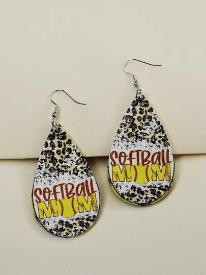 Baseball/Softball Earrings